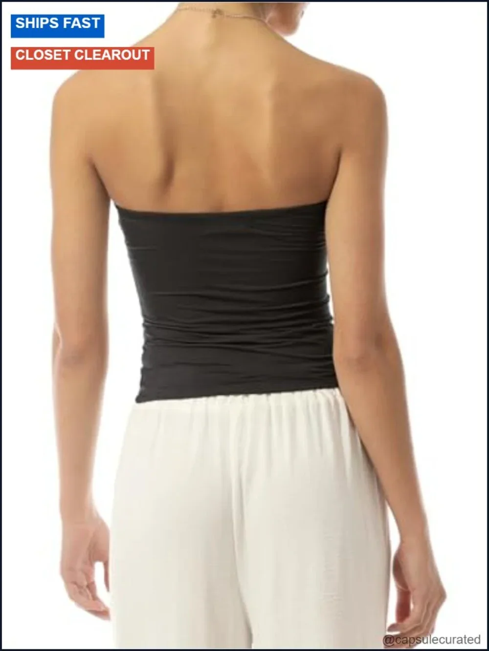 N/A this strapless